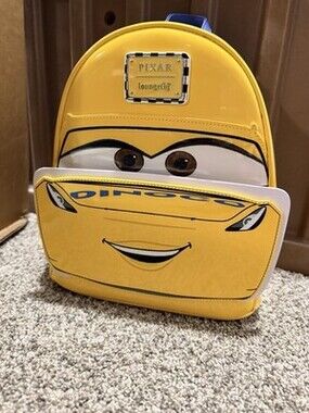 LOUNGEFLY DISNEY PIXAR CARS CRUZ RAMIREZ COSPLAY MINI BACKPACK